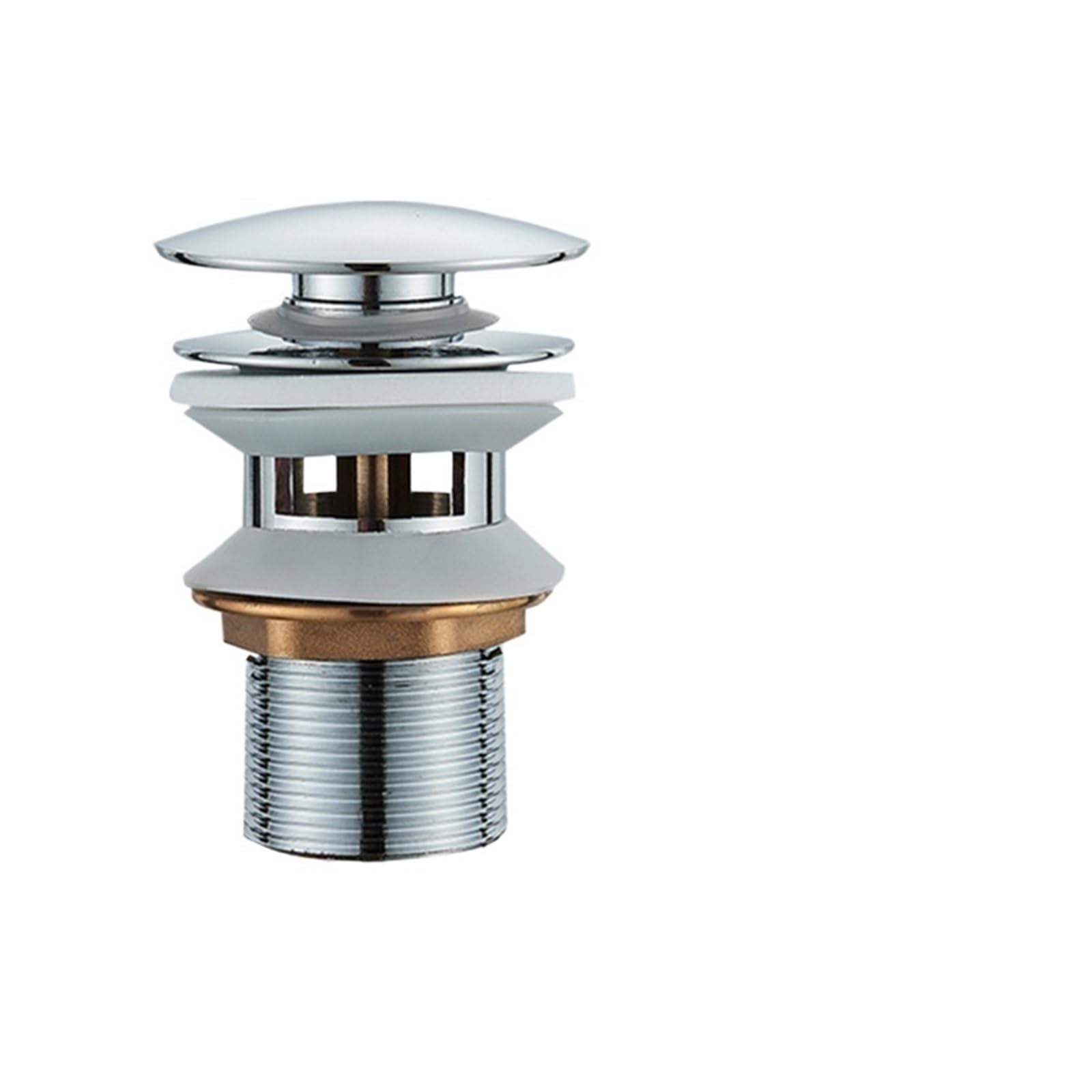 Pop Up Clack, Pop Up Sink Drain Plug Replacement Multicolor(Chrome B)