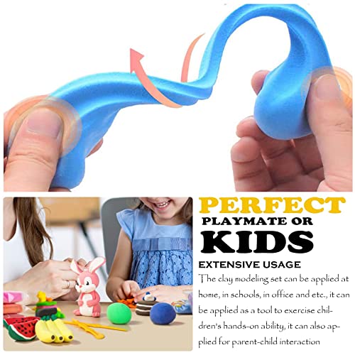 Yayatty 35 PCS Polymer Clay Cutters Set, Clay Roller, Clay Slicer Blade Clay Cutter Blade, Acrylic Sheet, Slicing Tools with Clay DIY Tool for Clay DIY, Sculpting Modelling - Image 8