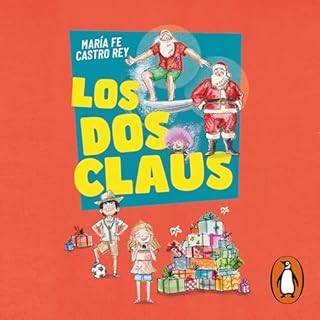 Diseño de la portada del título Los dos Claus