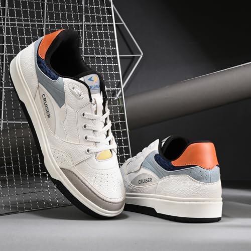 Cruiser White Sneaker for Men - Image 5