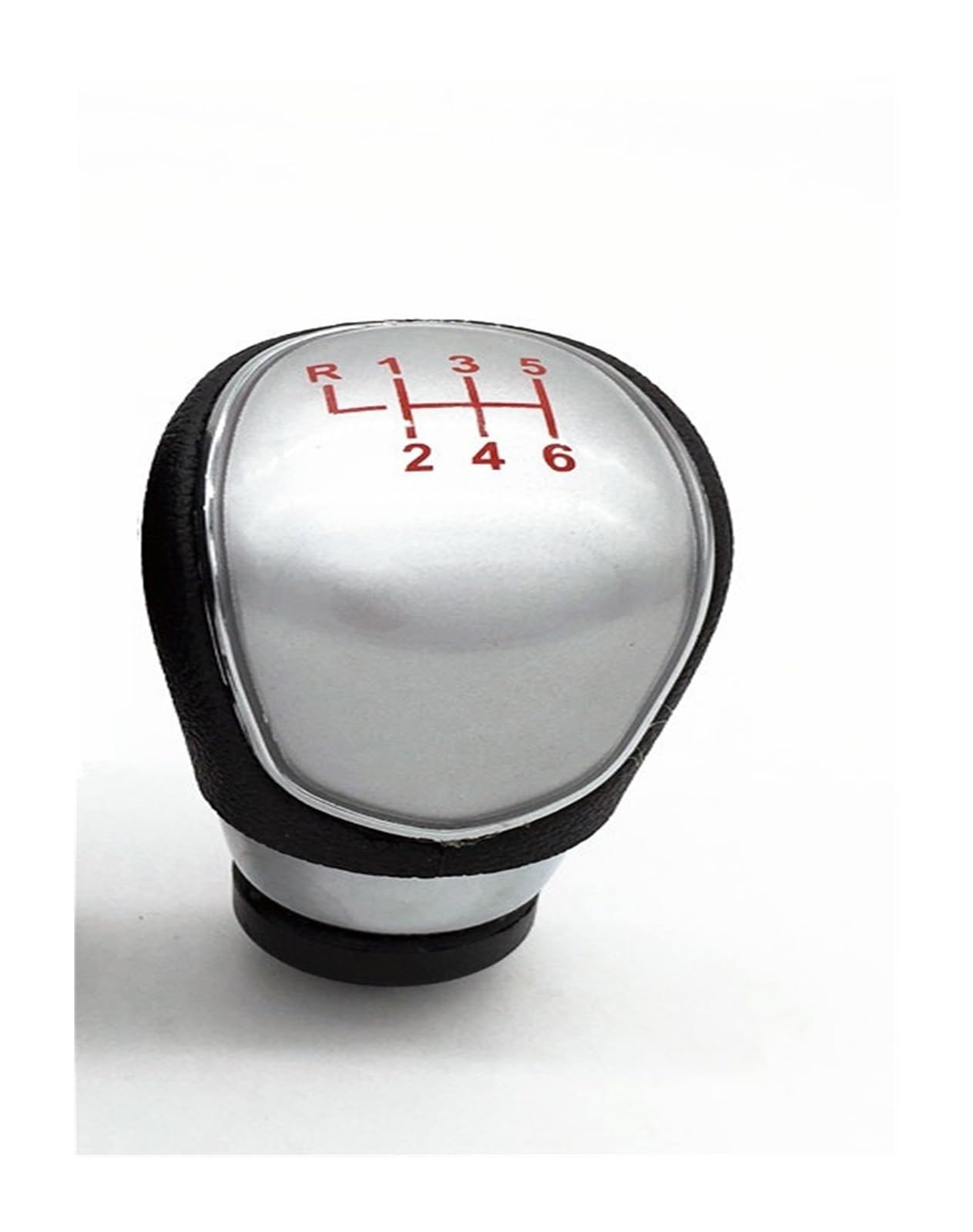 ZNCOJL Car Gear Stick Knob for Ford for Focus for Fiesta Manual Transmission Shift Knob Head Rod No Modification Required(Red,for 6 Speed)