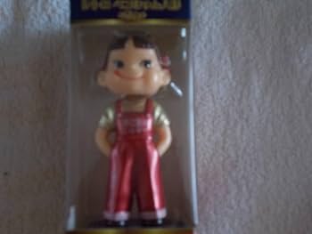 P36 レトロ　希少品❗️洋菓子&レストラン首振りペコちゃん人形　ペコちゃん人形 P36 レトロ 希少品❗️洋菓子&レストラン首振りペコちゃん人形