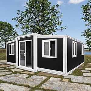 Expandable Container House for Sale Modern Tiny Home Prefab Modular Detachable House Luxury Mobile Foldable Home 20ft 30ft 40ft Portable Villa Prefabricated House 2 3 Bedroom