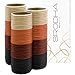 SRODHA Beauty 100 Pack Elastic Hairbands | 4mm Hair Bands Ties Bobbles Ponios Ponytail Holders Styling Accessories for Women Girls | Quality Endless Snag Free No Damage for Thick Hair (Natural Mix)