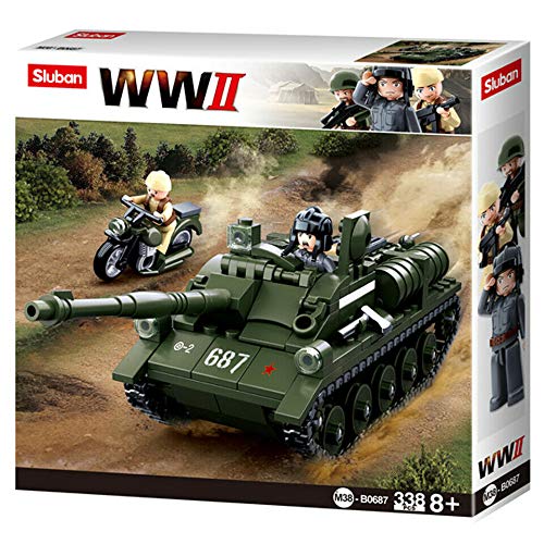 M38-B0687 - Set di costruzioni, Tank with soldiers - Lego - Immagine 1