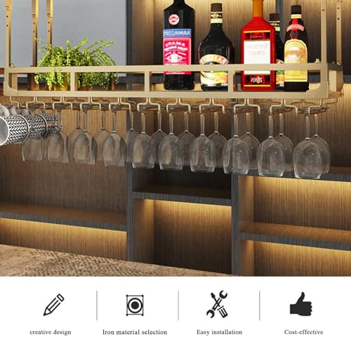 Porte-bouteilles mural réglable pour optimiser l'espace des petits bars