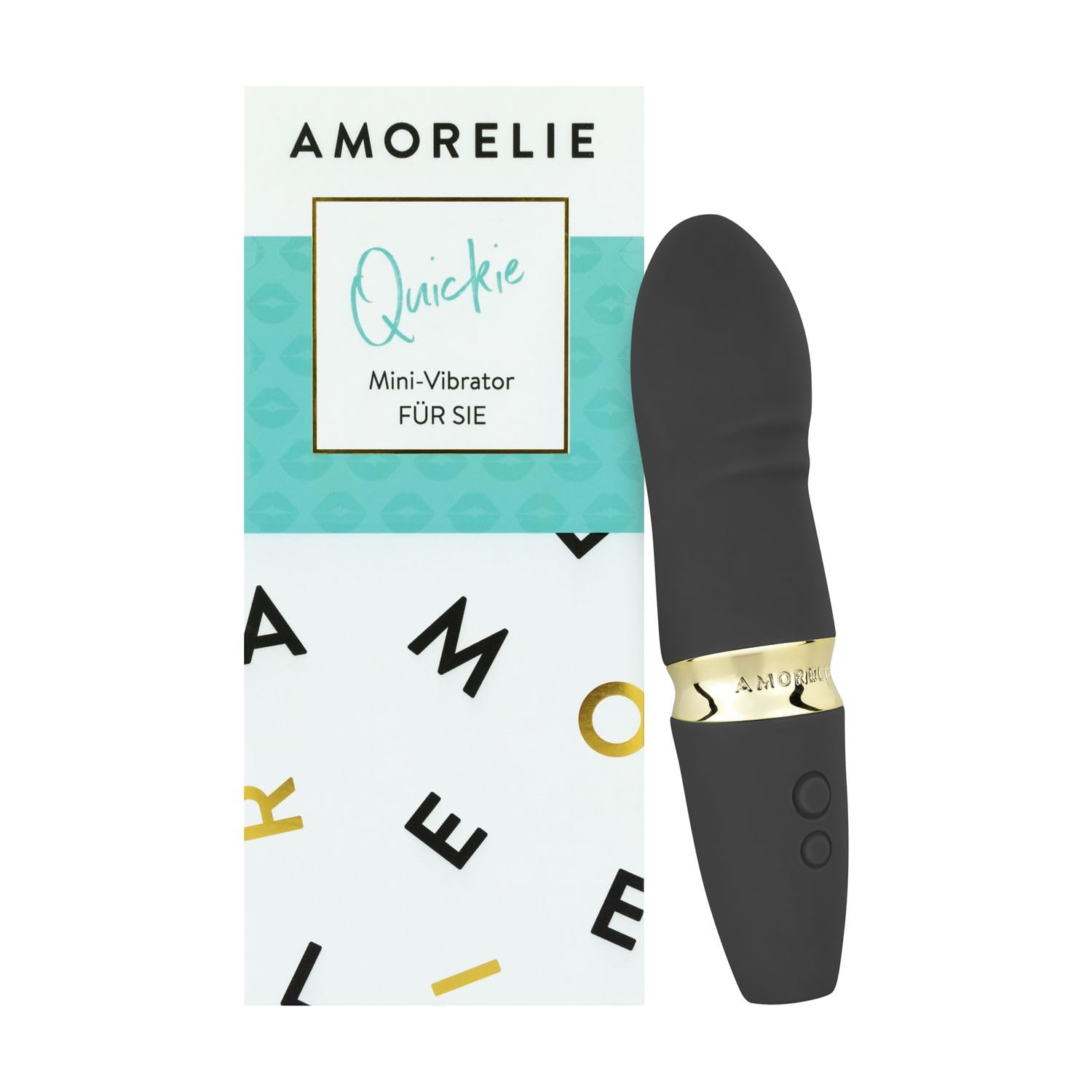 AMORELIE Quickie – G-Punkt Vibrator 15cm für Sie