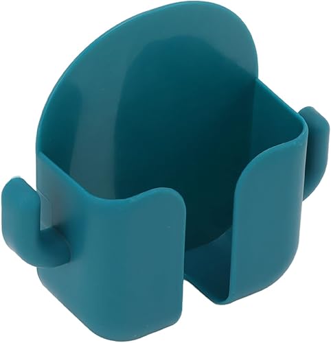 Tnfeeon Soporte para teléfono de montaje en pared, diseño de gancho ABS multifuncional, decoración adhesiva de montaje en pared, soporte de teléfono
