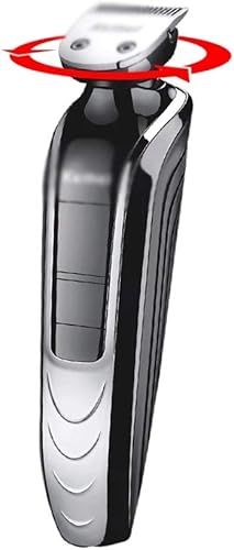 HJMDP - Cortadora de pelo multifuncional cinco en uno eléctrica para nariz barbero negro cuchillo de sien afeitadora eléctrica