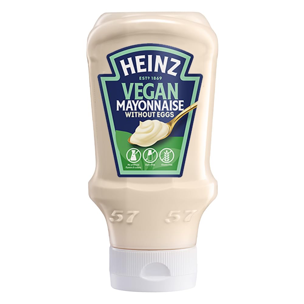 Heinz Vegan Mayonnaise without Egg, 310 ml By Savoy Impex (Top-Down Squeeze Bottle)-image-25