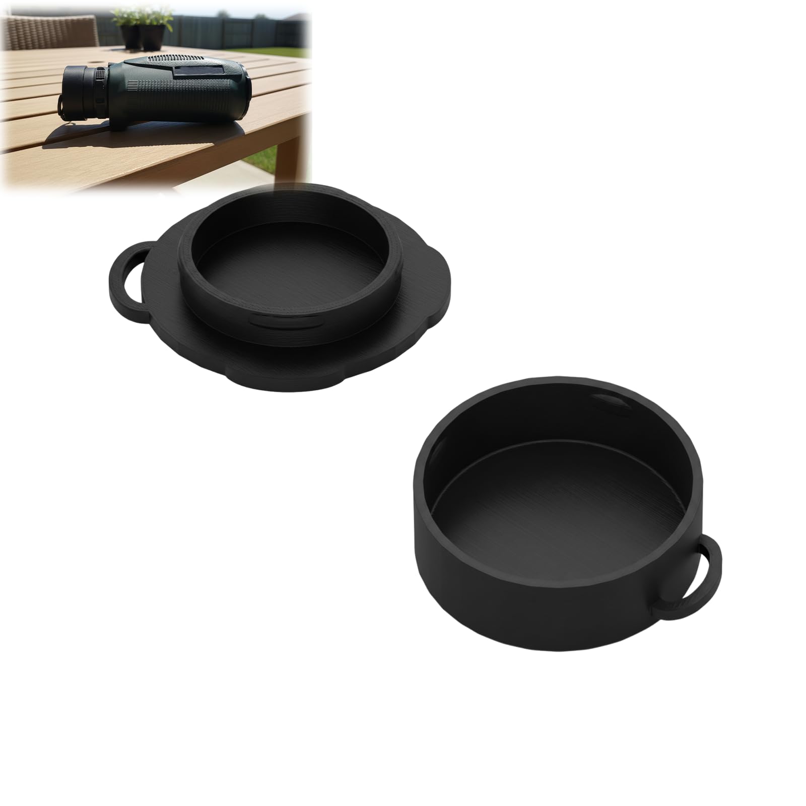Amazon.com : TOLVEXIA Lens Caps Cover Set for Vortex Solo 8x25