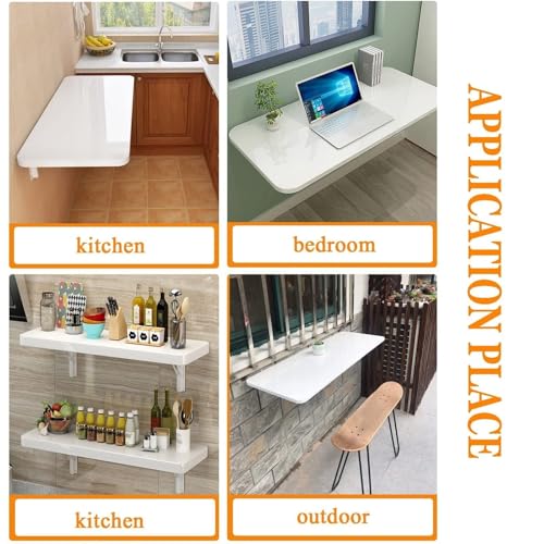 Table pliante murale pour buanderie pour trier le linge sans encombre - 8