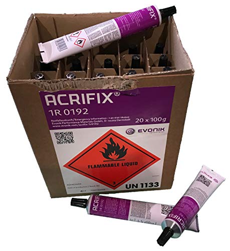 Acrifix 1R 0192 acrylglaslijm PMMA Evonik 1-K reactielijm helder tube 125 €/kg - Afbeelding 3