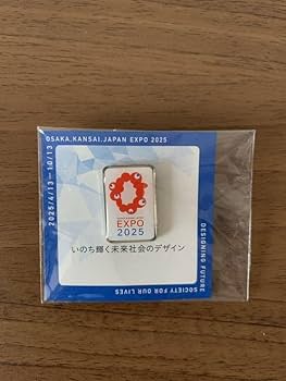 Amazon.co.jp: Osaka Expo 2025 Official Pin Badge (.) : Toys & Games