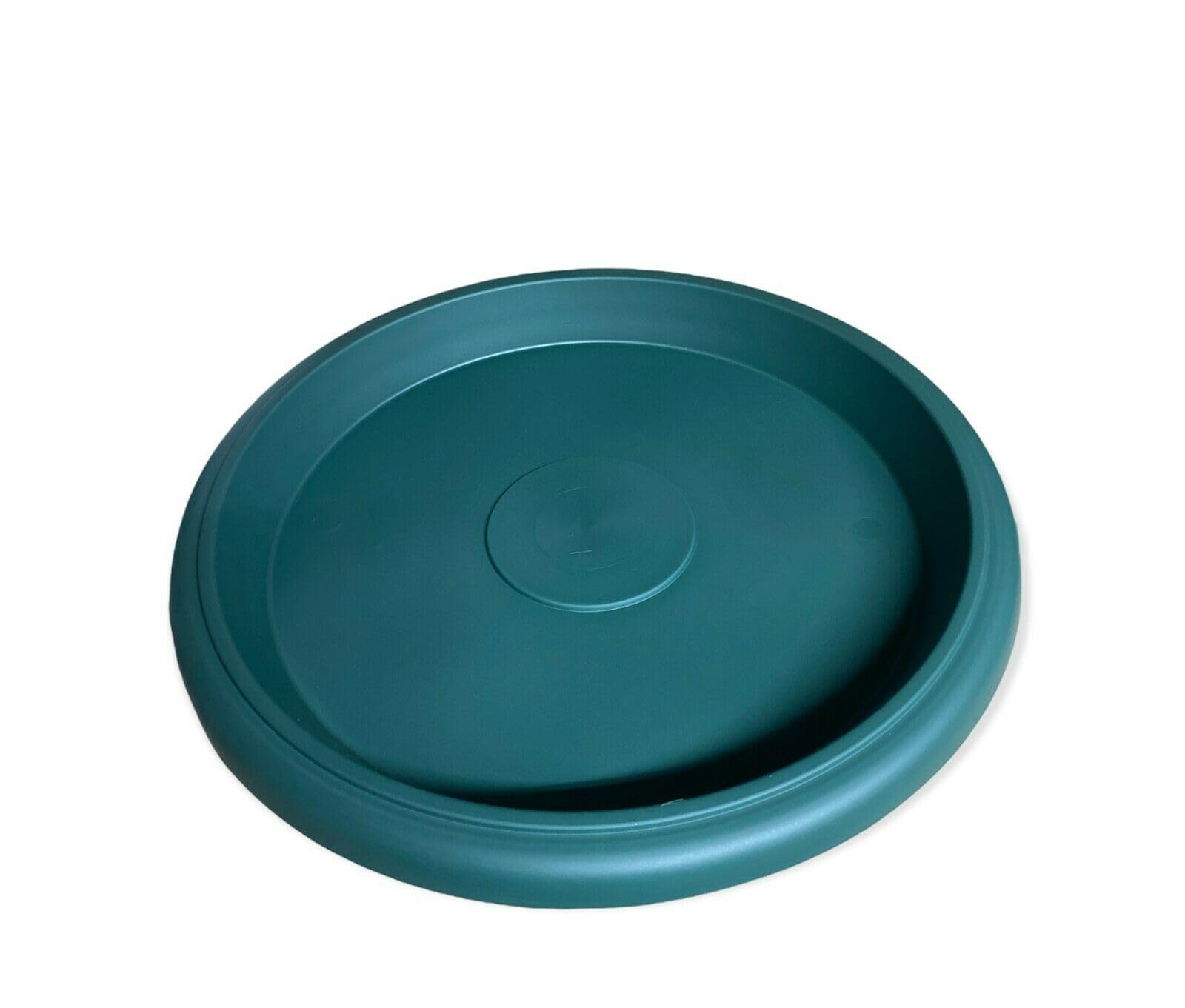 Tamersgifts Round Plastic Plant Pot Saucer Planter Water Drip Tray Base Plate - 3 Colours (Base Diameter 35.5cm, Green)
