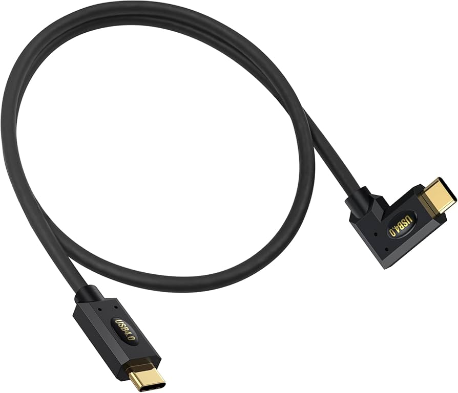 Amazon.co.jp: Poyiccot USB C ケーブル L型、60cm USB-C ケーブル L字