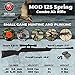 Wearable4U - Hatsan Mod 125 .22 Cal 1250 FPS / 33 FPE - Break Barrel Air Rifle 22 Caliber w/ 3-9Ã—40 Scope | Small & Medium Game Youth Spring Piston air Gun + 250x Pellets & 100x Targets