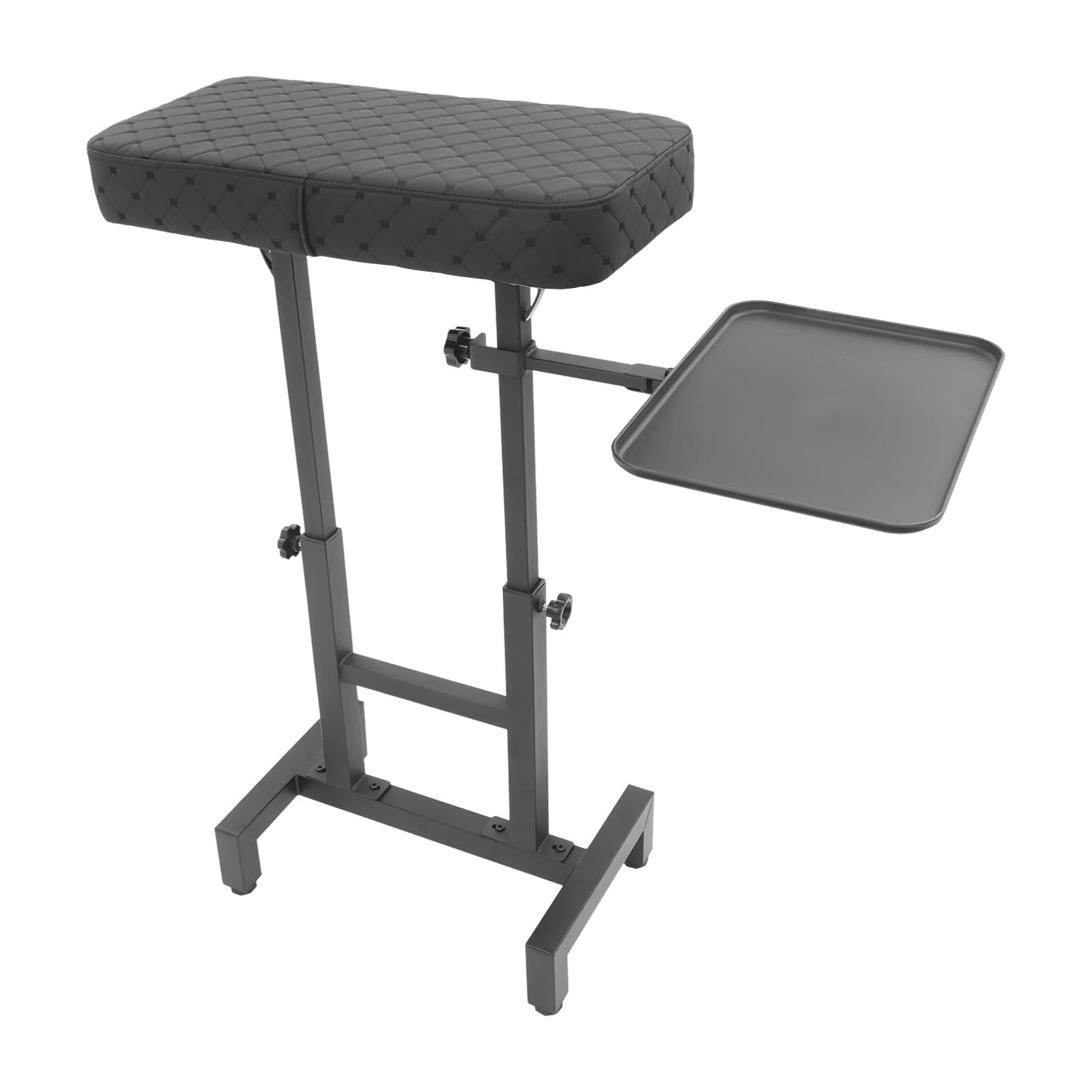jueolke Tattoo Arm Rest Stand with Tray Adjustable Support for Precision Tattoo Work, Comfortable and Durable Stand for Tattoo Artists and Their Clients