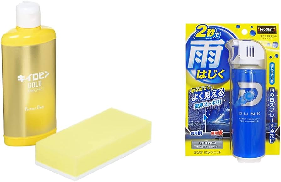 Amazon.co.jp: プロスタッフ 洗車用品セット品 窓ガラス研磨剤