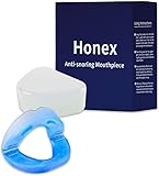 Honex Anti Snore Mouthpiece, Easy to Wear Oral Comfort Guard, Universal One Size for Men & Women, Side Sleeper Friendly, Snore Reduction & Teeth Grinding Relief for Cozy All-Night Home & Travel Use