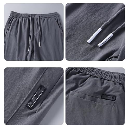 Leenfort Mens Stretch Pants, Dandyflex Unisex Ultra Stretch Quick Drying Pants, Ultra Stretch Breathable Casual Pants4