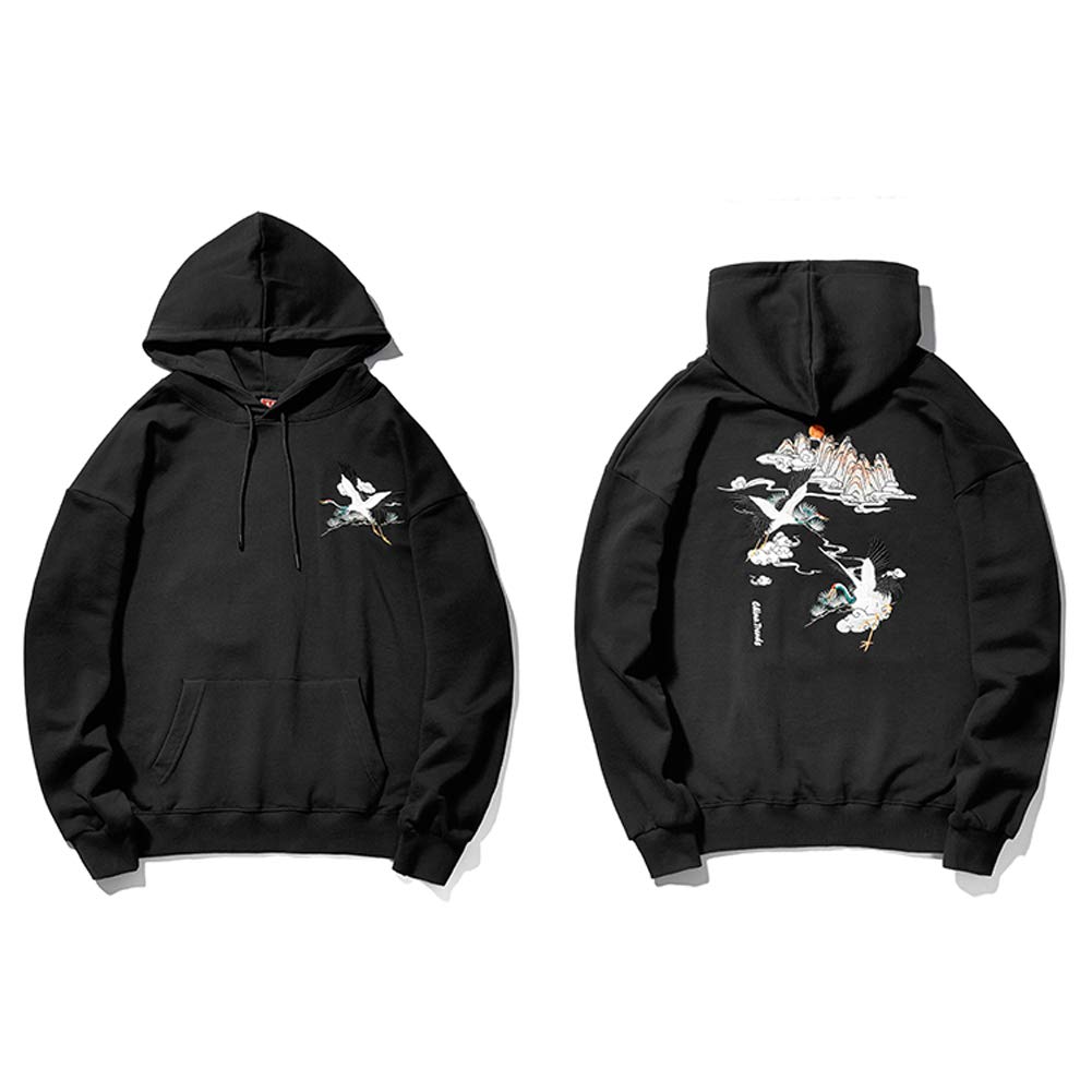 Felpa con Cappuccio Tenere Caldo Ragazzi Fodera in Pile Oversize 3D Personalizzato Ricamo con Tasche Manica Lunga Abiti Invernali Termico Unisex Cotone Hip Hop Felpa con Cappuccio da Uomo M-XXXL
