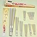 RAW Natural Unrefined Rolling Papers - 20 Stage Rawket Launcher - 20 Cones Variety Pack