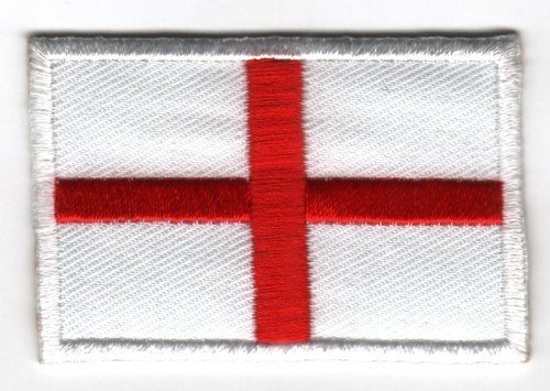 England Flag St George's Cross Iron-on Sew-on Embroidered Patch - Foto 7