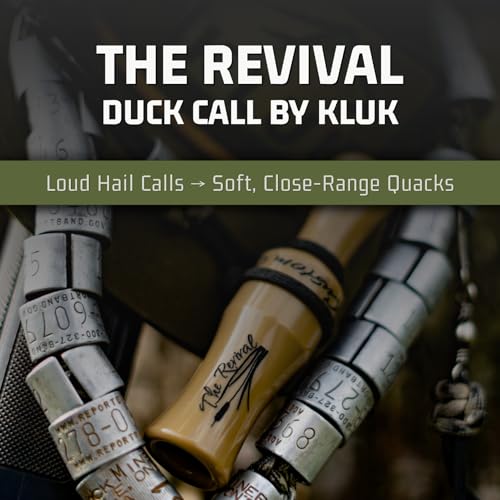 The Revival Duck Call reclamo de doble lengüeta para humedales 4