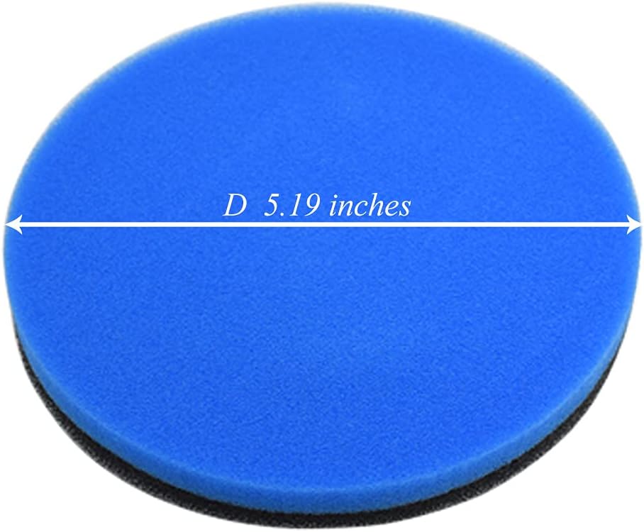 4-Sets Fragrance Filter & Pre-Motor Fiber Filter Compatible with Bissell 9182,2043,2252,2253,2256,2258,2259,2260,2281,2488,2763,2790,1305 Vacuums.Compare to # 12141 & 1601972