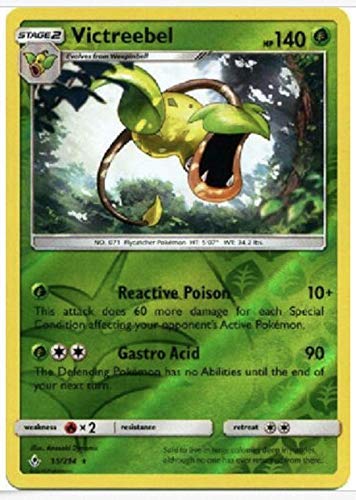 Amazon.com: Victreebel - 15/214 - Rare - Reverse Holo - Unbroken