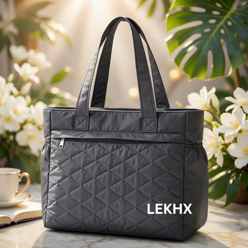 Image of LX LEKHX Women's Tote Bags - Stylish Handbags for Office, College & Party Use | Spacious & Trendy Shoulder Bag for Work, Casual & Evening | Durable, Lightweight & Fashionable Tote for Women