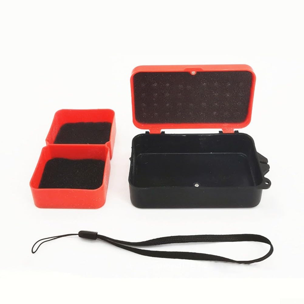 Boîte à rouge | Boîtes d'accessoires de pêche | Seau de rangement portable résistant à l'eau pour appâts vivants avec cordon pour ver de terre