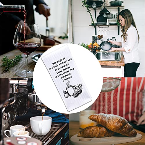 Pofull Second Breakfast Gift Funny Movie Inspired Kitchen Towel Home Decor Hostess Gift (Breakfast Towel) #TOP5