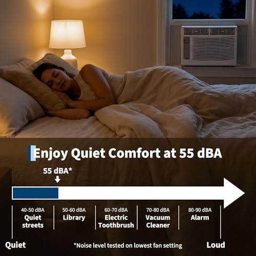 6000 BTU Window Air Conditioner, Cools Rooms Up to 250 Sq Ft — view 6