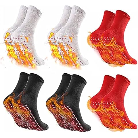 Calcetines de Turmalina YUEHAPPY con Acupresión y Autocalentamiento Cover