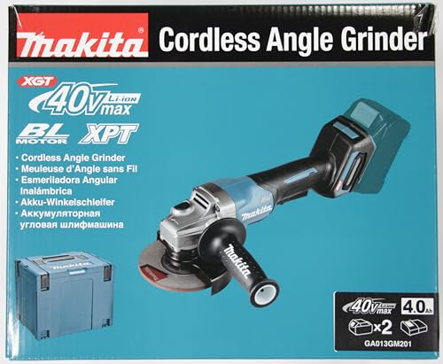 Makita Meuleuse ø 125 mm 40 v max li-ion xgt 4 ah makita - ga013gm201