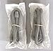 AG Industries Reusable Smooth Medical HCG72 - CPAP Tubing, Grey, 72" Set of 2