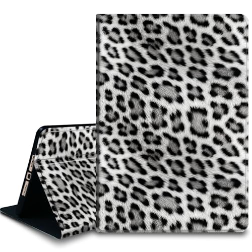Bxgolkgd Funda para tablet Samsung Galaxy Tab A de 8.0 pulgadas 2019 (SM-T290/T295), funda a prueba de golpes con disipación de calor, función de encendido y apagado automático, estampado de leopardo
