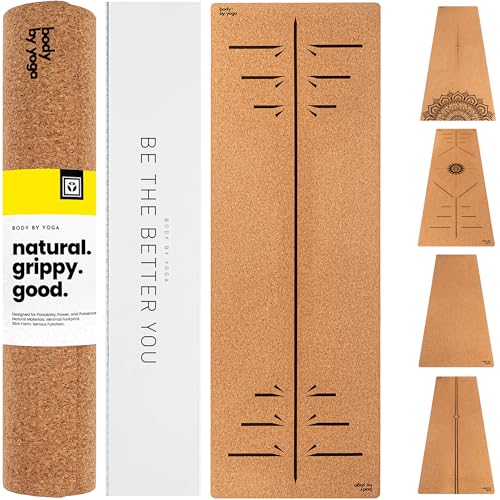 Luxury Cork Yoga Mat Warrior