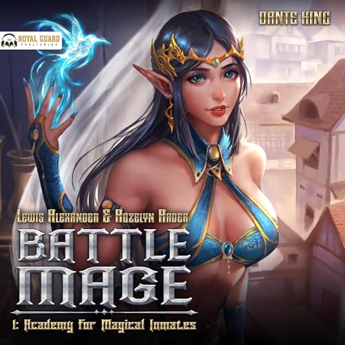 Battle Mage 1: Academy for Magical Inmates Audiolivro Por Dante King capa