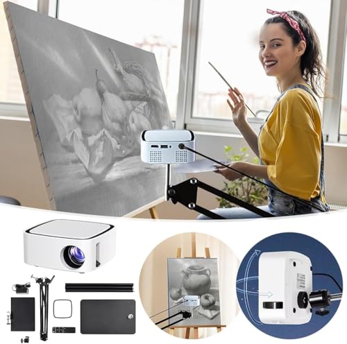 Proyector de bocetos LED digital portátil para trazar, dibujar y pintar, ideal para artistas, niños y adultos