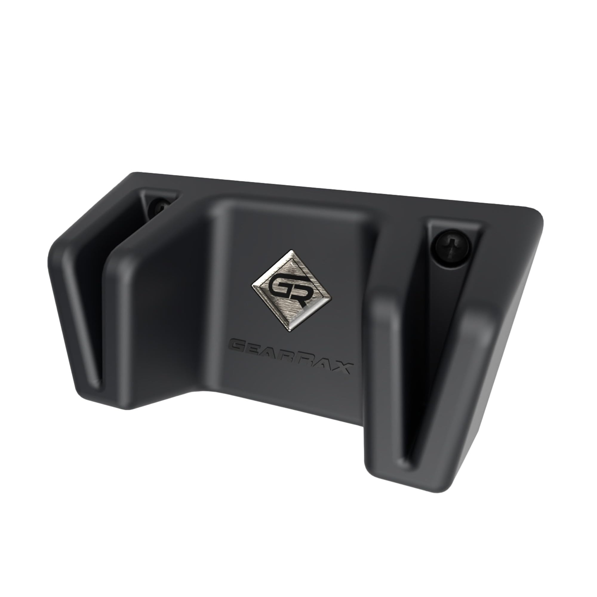 GearRax | Ice Tool & Axe Wall Storage | Fits Any Ice Tool/Axe | Securely Grips Tools | Overbuilt with Reinforced Nylon | Pegboard Compatible | Hardware Included | Ice Tool Storage | Ice Axe Storage