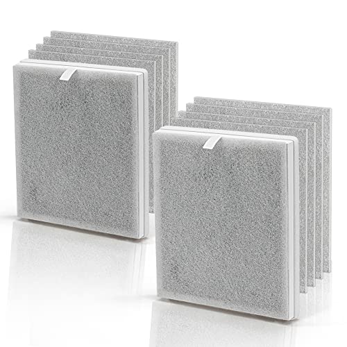 PEAIRFIL - Filtro de repuesto compatible con filtro de aire Pure Enrichment, PureZone 3 en 1 True HEPA PEAIRPLG, parte # PEAIRFIL, filtración de 3 etapas, 2 HEPA premium + 8 prefiltros adicionales de