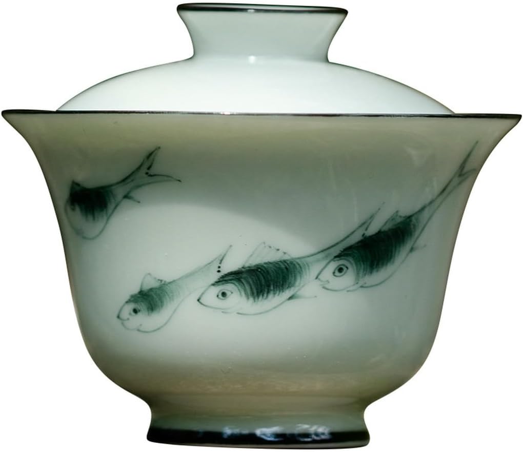 110Ml/3.5oz hand-painted fish bowl every year