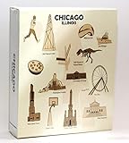 Chicago Illinois Embossed Photo Album 200 Photos / 4x6