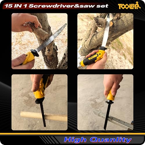 15-In-1 Manual Multi-Blades Hand Saw
