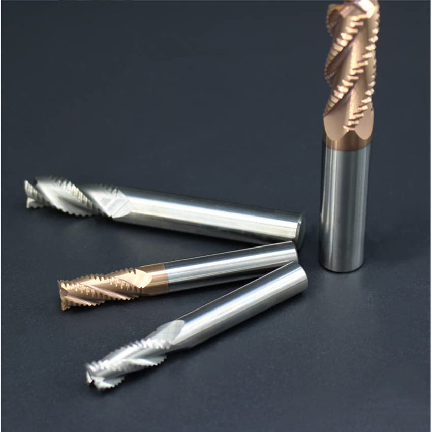 8mm VHM End Mill/Milling Cutter HRC55 Uncoated 4 Flute Milling Cutter Steel Parts Processing
