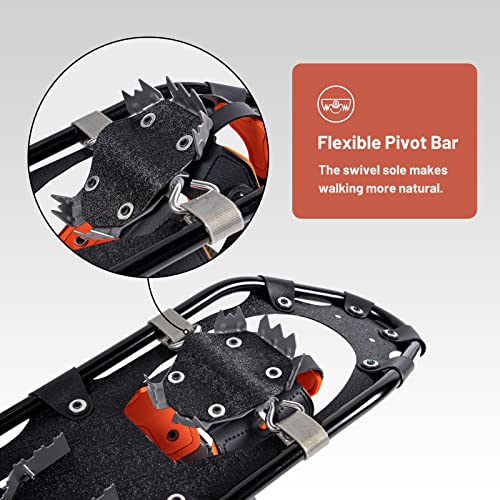 G2 Go2Gether G2-17201 21 Inches Orange Light Weight Snowshoes thumb #3