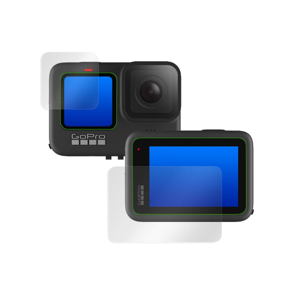Amazon | ミヤビックス GoPro HERO9 Black メイン・サブ画面 用 傷修復 